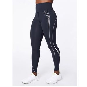 NWT Soul Cycle Silicon Sunset Tight Black